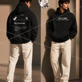 Printed Hoodie